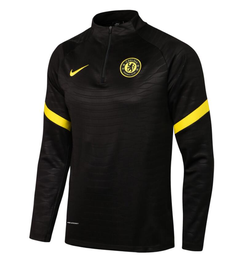 2021/22 Chelsea Black Training Sweatshirt